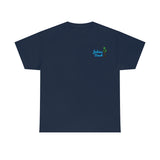 Jalama Beach T Shirt Heavy Thick Cotton Durable Long Seed of Life Sacred Geometry Waves and Surf Art