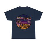 Joshua Tree State Park Psychedelic Trippy Sacred Geometry Seed of life Heavy Durable Long Lasting Cotton T Shirt