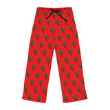 Christmas Palm Tree with Colored Lights Women's Pajama Pants