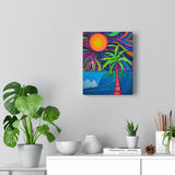 Palm Pop Canvas Gallery Wrap