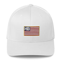 HB Flag Flexfit Structured Twill Cap