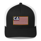 California (CA) Flag Trucker Hat