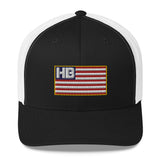 HB Flag Mesh Trucker Hat