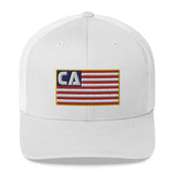 California (CA) Flag Trucker Hat
