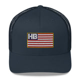 HB Flag Mesh Trucker Hat