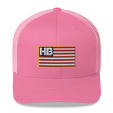 HB Flag Mesh Trucker Hat