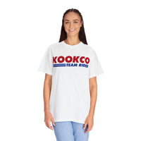 Kookco Team Rider Funny Surf Foam Surfboard Garment-Dyed T-shirt