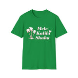 Mele Kaliki Shaka Christmas Surf Softstyle T Shirt Front Design
