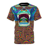 Ayahuasca Serpent Trippy All Over Print T Shirt - Psychedelic clothes, Raver, Visionary gifts