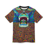 Ayahuasca Serpent Trippy All Over Print T Shirt - Psychedelic clothes, Raver, Visionary gifts