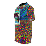 Ayahuasca Serpent Trippy All Over Print T Shirt -  Psychedelic clothes, Raver, Visionary gifts