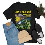 Just San No T Shirt Light Super Soft Cotton San Onofre State Beach California Surf Environmental No Nukes Save the Ocean San Clemente