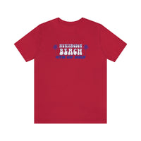 4th of July and Palm Trees Super Soft T Shirt Huntington Beach