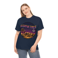 Joshua Tree State Park Psychedelic Trippy Sacred Geometry Seed of life Heavy Durable Long Lasting Cotton T Shirt