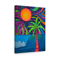 Palm Pop Canvas Gallery Wrap