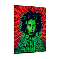 One Love Bob Marley Canvas Gallery Wrap