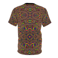 Trippy Serpent Scale Purple Yellow Green Red All Over Print T Shirt -  Psychedelic clothes, Raver clothing