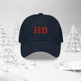 HB in Christmas Lights Dad hat