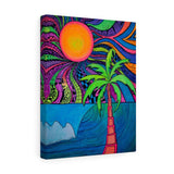 Palm Pop Canvas Gallery Wrap