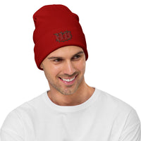 HB in Christmas Lights Embroidered Beanie