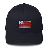 HB Flag Flexfit Structured Twill Cap