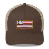 HB Flag Mesh Trucker Hat