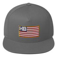 HB Flag Flat Bill Cap