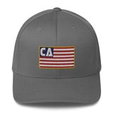 California Flag Flexfit Structured Twill Cap