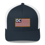 OC Flag Trucker Hat with Mesh Back