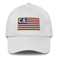 California Flag Cotton Cap MADE in the USA